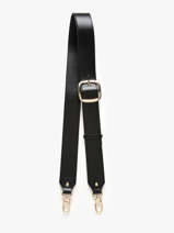 Bandoulire De Sac Altair Cuir Etrier Noir altair EALA070L