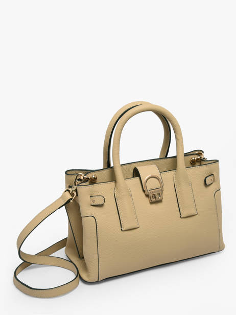 Sac Porté Main S Equestre Cuir Etrier Beige equestre EEQT142S vue secondaire 1